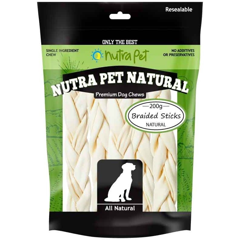 Nutrapet Braided Sticks 200 g