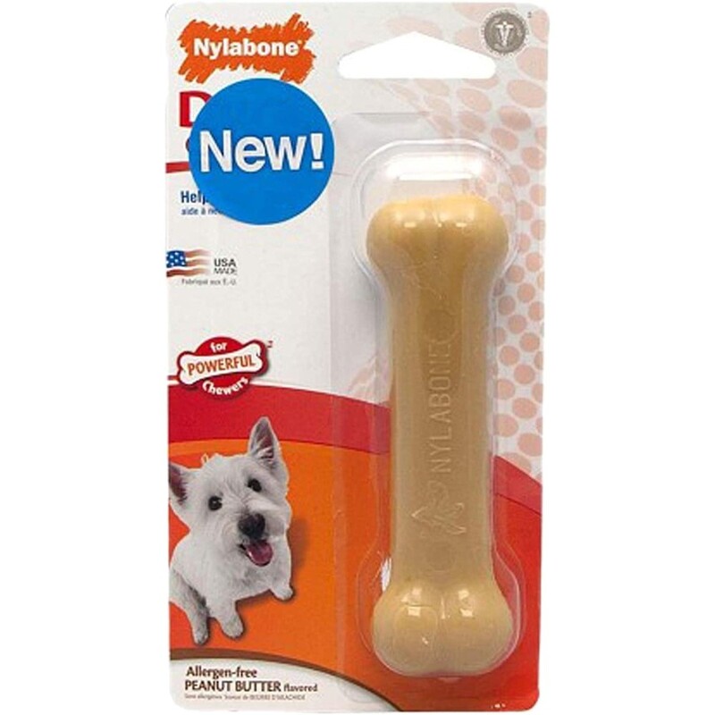 Nylabone Dura Chew Peanut Butter Regular Blister Pack