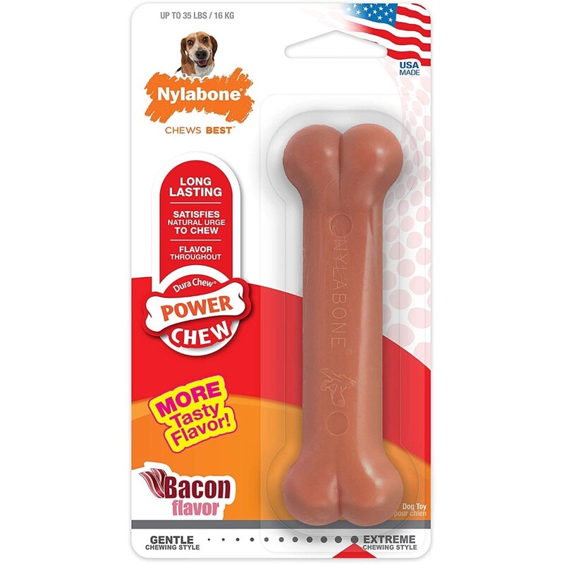 Nylabone Nb103P Dura Chew Giant Original Flavored Bone Dog Chew Toy - Medium (Up To 35 Lbs) Nylabone Nb103P Dura Chew Giant Original Flavored Bone Dog Chew Toy - Medium (Up To 35 Lbs)