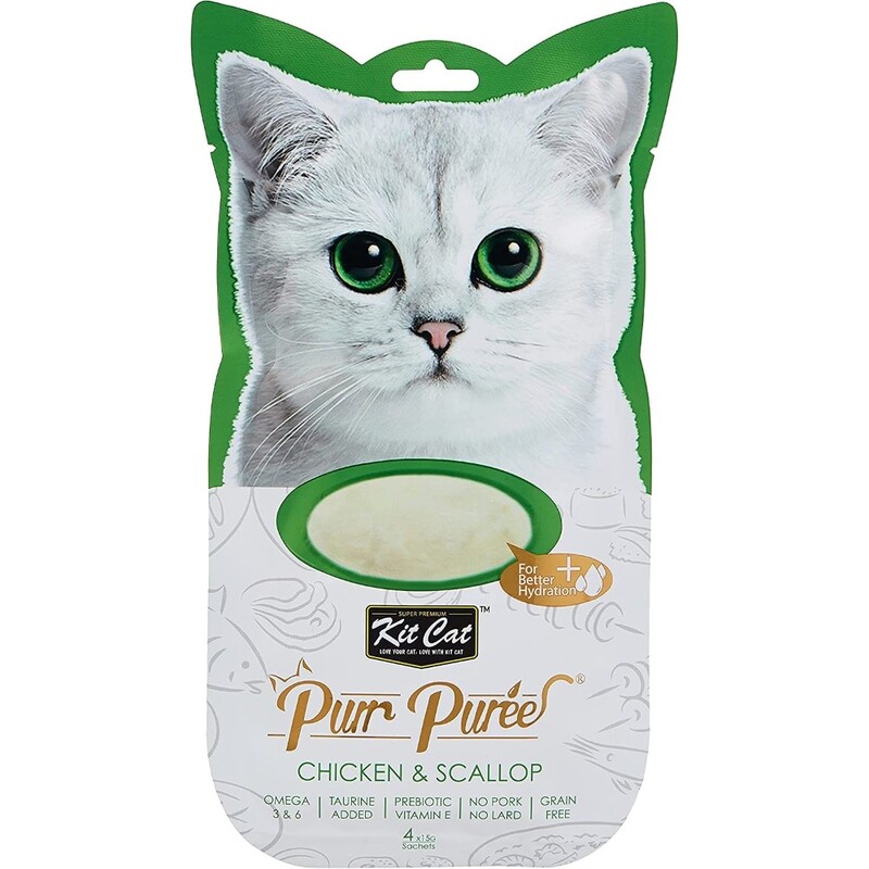 Kit Cat Puree Chicken & Scallop Kit Cat Puree Chicken & Scallop