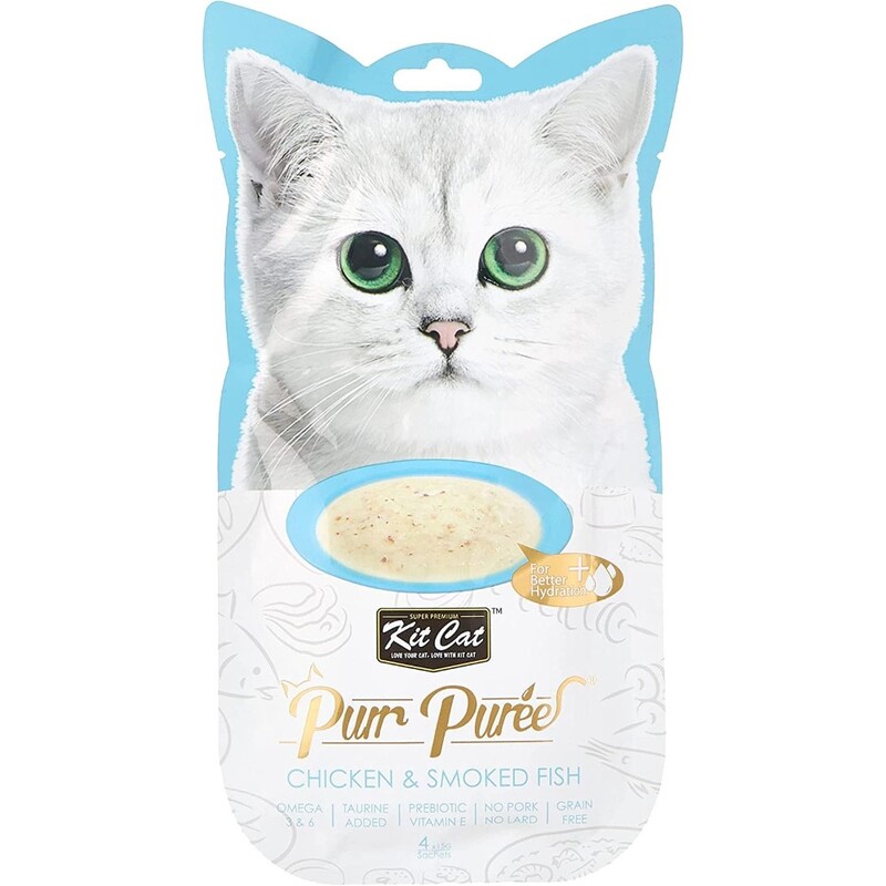 Kit Cat Puree Chicken & Smoked Fish Kit Cat Puree Chicken & Smoked Fish