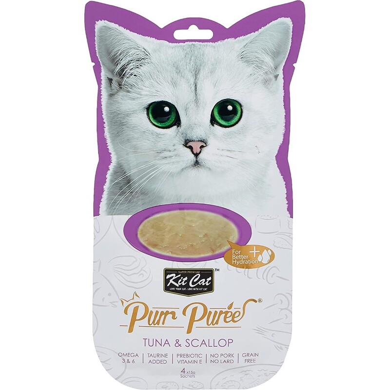 Kit Cat Puree Tuna & Scallop Kit Cat Puree Tuna & Scallop