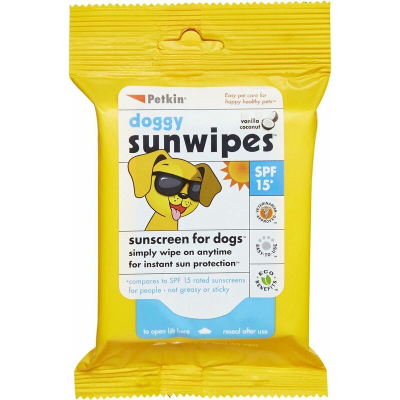 Petkin Doggy Sun Wipes 20Ct