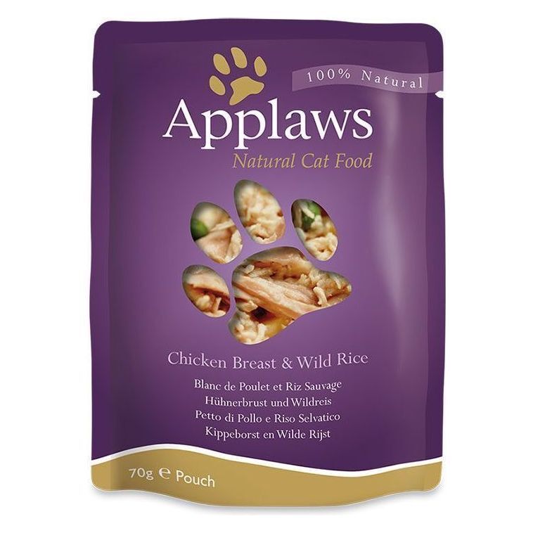 Applaws Cat Chicken with Rice 70g Pouch Applaws Cat Chicken with Rice 70g Pouch