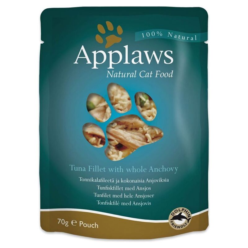 Applaws Cat Tuna with Anchovy 70g Pouch Applaws Cat Tuna with Anchovy 70g Pouch
