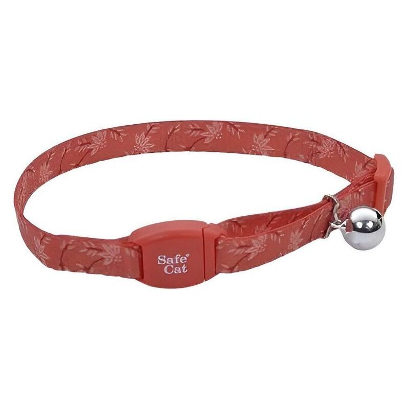 Coastal 3/8-Inch Safe Cat Break Away with Magnetic Buckle Collar Salmfolg Coastal 3/8-Inch Safe Cat Break Away with Magnetic Buckle Collar Salmfolg