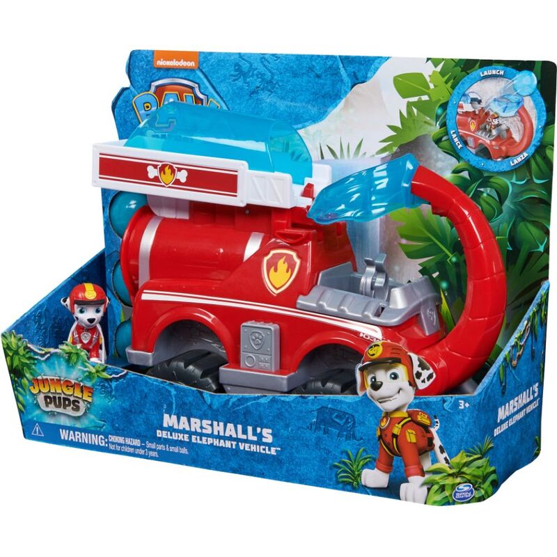 Spin Master Paw Patrol Pat Patrol Vehicle + Marcus Figure Jungle Pups Car Collectible Paw Patrol Figure Spin Master Paw Patrol Pat Patrol Vehicle + Marcus Figure Jungle Pups Car Collectible Paw Patrol Figure