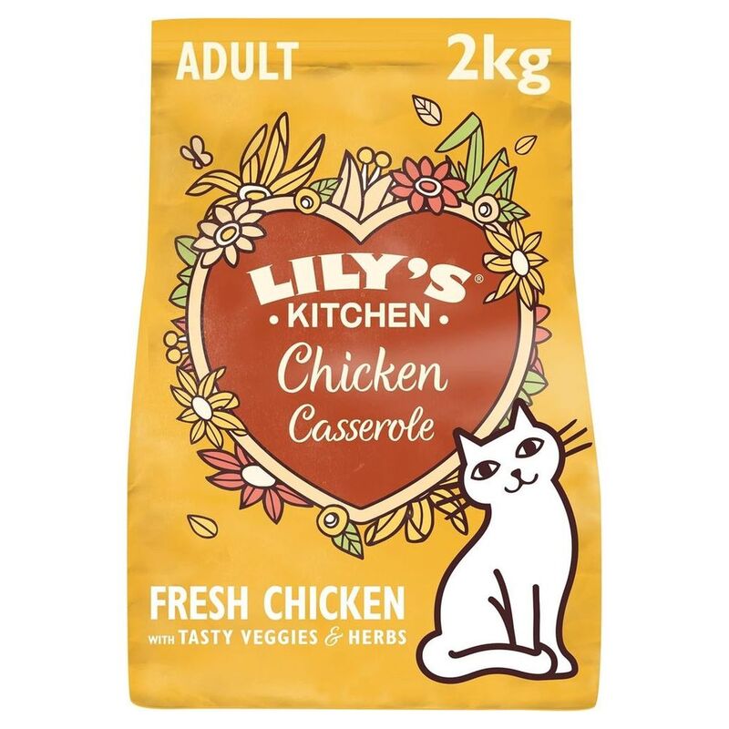 Lily's Kitchen Chicken Casserole Dry Food For Cats (2Kg)