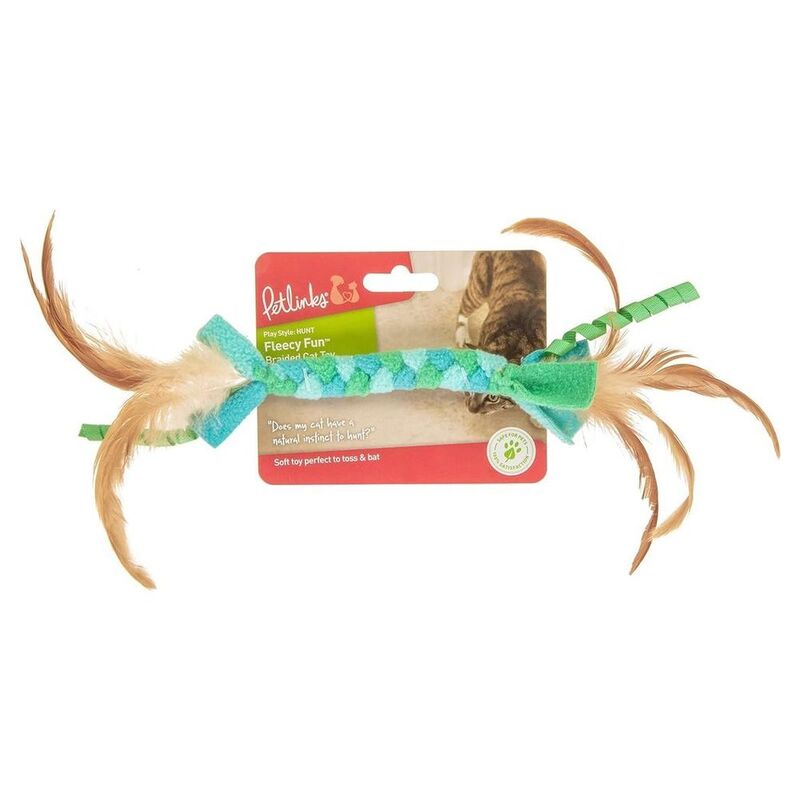 Petlinks Fleecy Fun Braided Toy Petlinks Fleecy Fun Braided Toy
