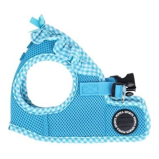 Puppia Vivien Harness B Sky Blue L Neck 11.41-Inch Chest 16.92-Inch