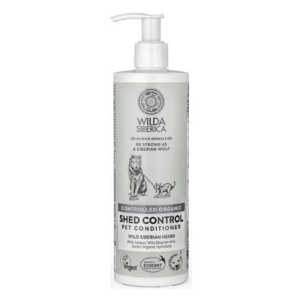 Wilda Siberica. Controlled Organic - Natural & Vegan Shed Control Pet Conditioner - 400 ml