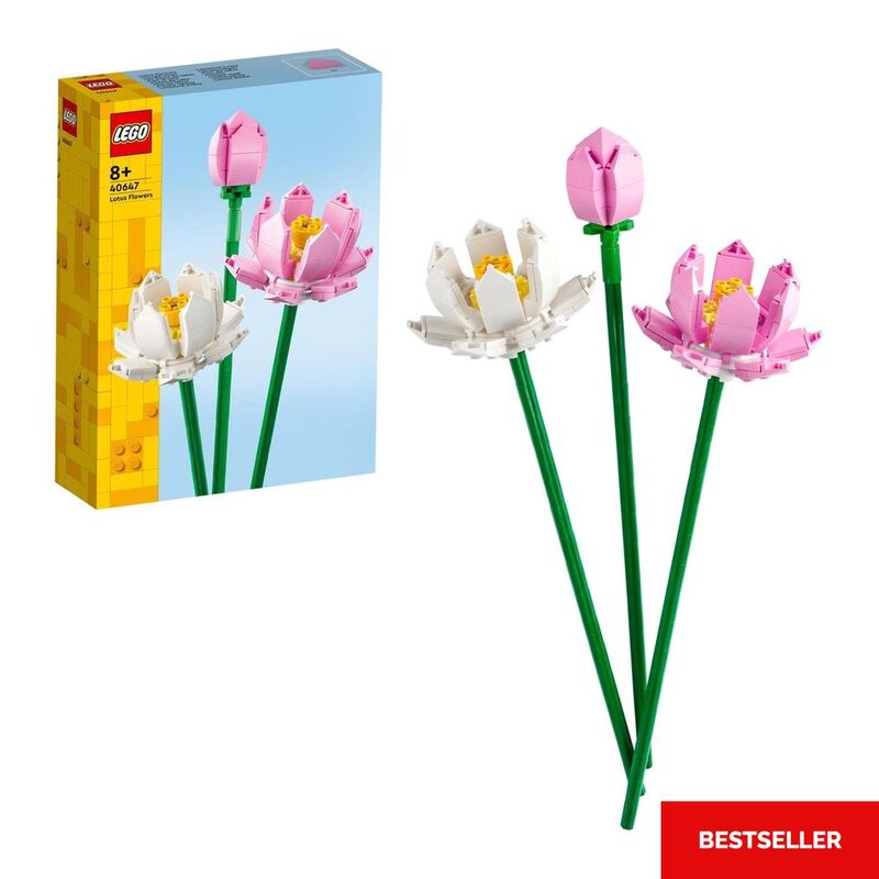 LEGO Flowers Lotus Flowers 40647  9220 Pieces) LEGO Flowers Lotus Flowers 40647  9220 Pieces)