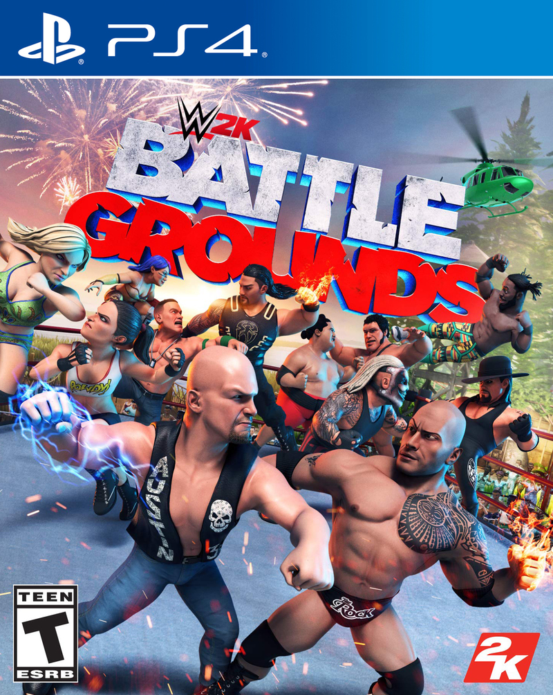 WWE 2K Battlegrounds - PS4