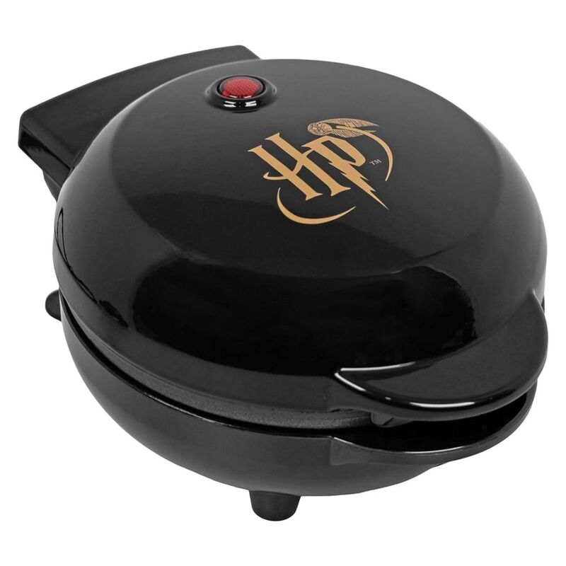 Harry Potter Harry Potter Icon Mini Waffle Maker Black