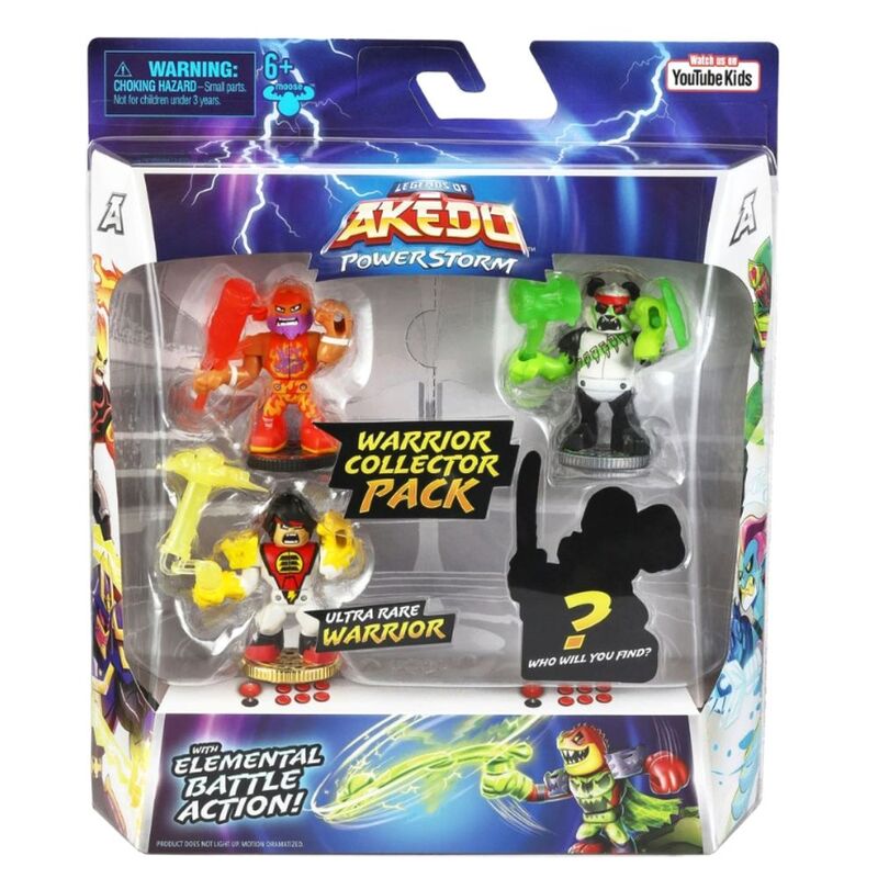 Legends Of Akedo Powerstorm Warrior Collector Pack 15188