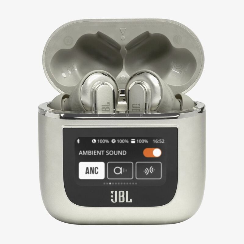 JBL Tour Pro 2 Noise Cancellation Earbuds - Champagne