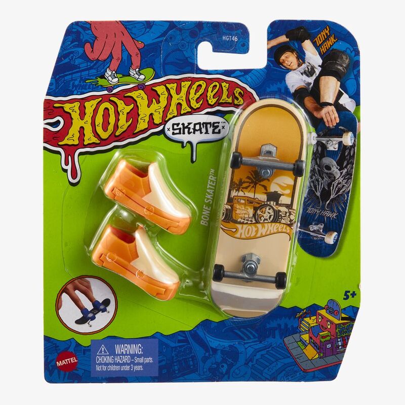 Hot Wheels Skate Bone Skater Fingerboard