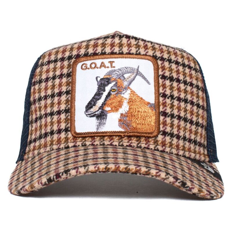 Goorin Bros Good Kid Plaad City Unisex Trucker Caps Cream Goorin Bros Good Kid Plaad City Unisex Trucker Caps Cream