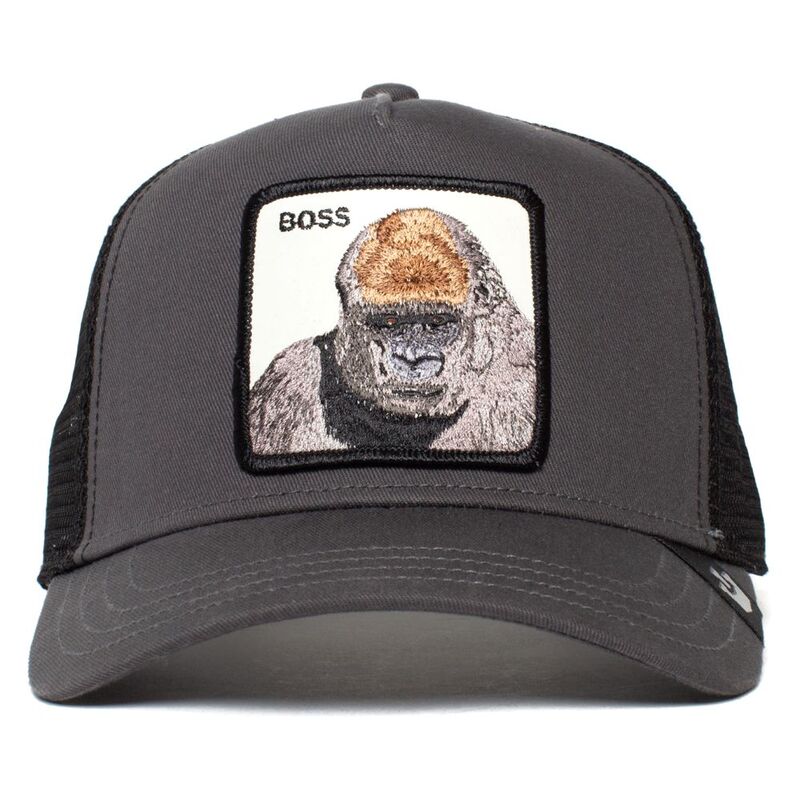 Goorin Bros The Boss Unisex Trucker Caps Charcoal