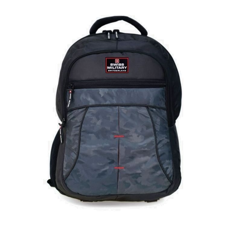 Swiss Military Champ Backpack - Black/Grey Camo