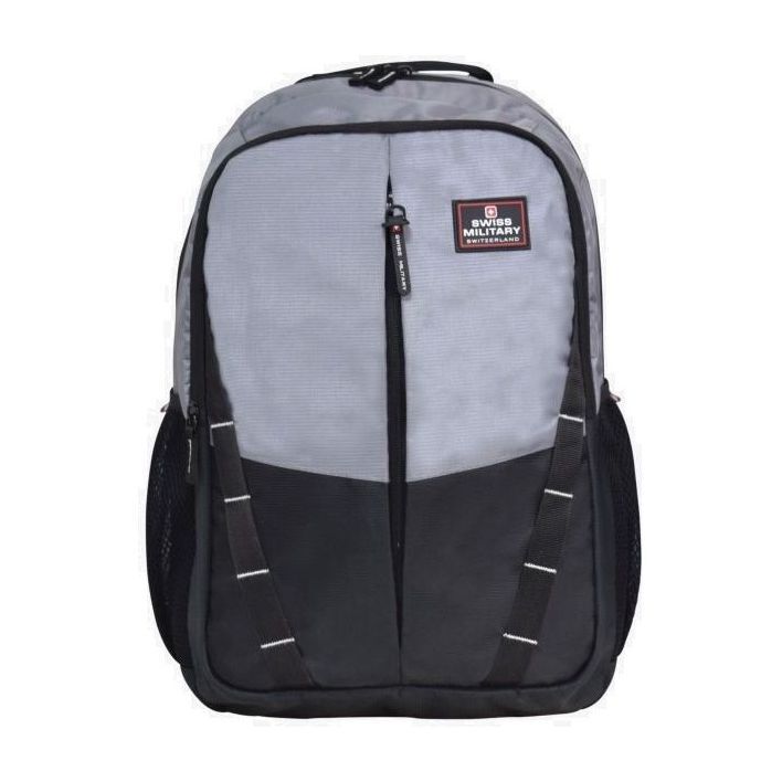 Swiss Military Patron Backpack - Black/Grey