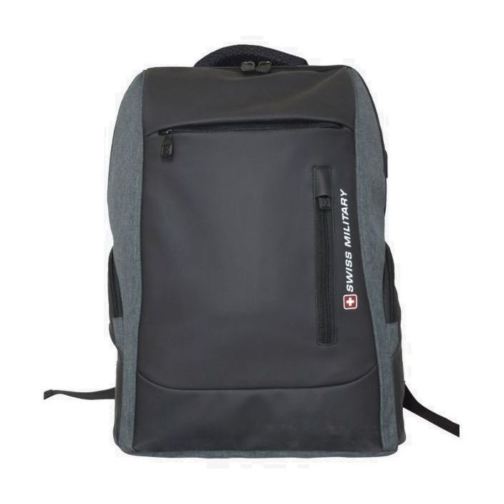 Swiss Military Jackpot Backpack 29L - Grey/Black