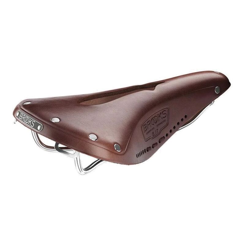 Brooks B17 Carved Saddle Brown