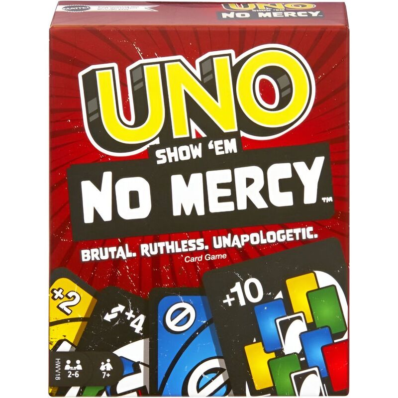 UNO No Mercy Card Game HWV18