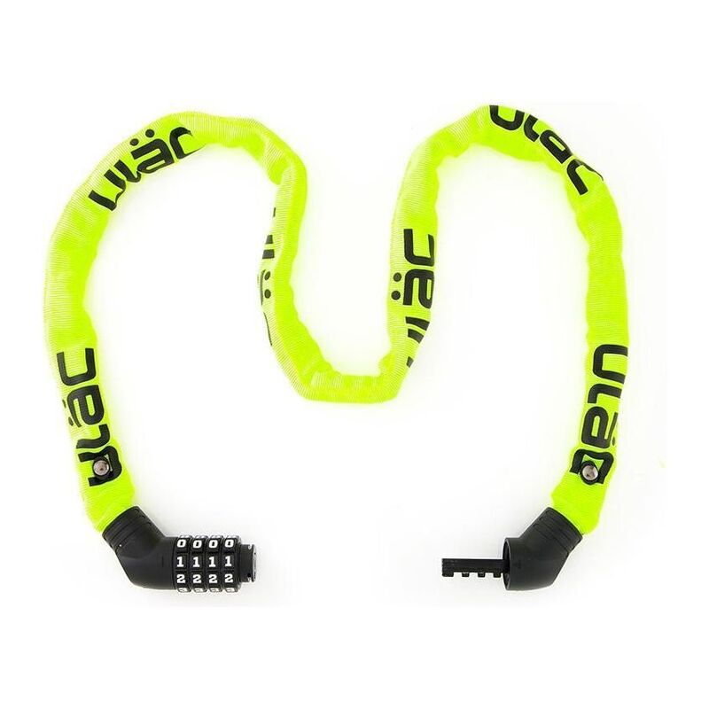 Ulac Street Fighter Steel Chain Lock Combo Neon