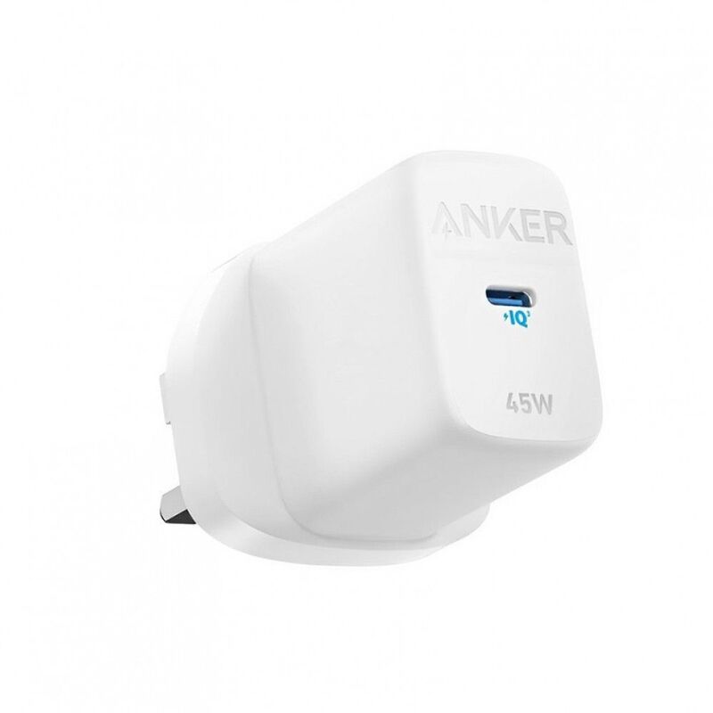 Anker 313 Powerport 45W 1 Port Charger - White Anker 313 Powerport 45W 1 Port Charger - White