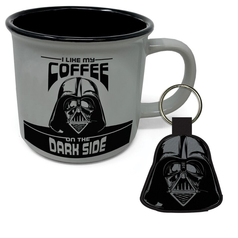 Pyramid International Star Wars I Like My Coffee On The Dark Side Campfire Mug Set Pyramid International Star Wars I Like My Coffee On The Dark Side Campfire Mug Set
