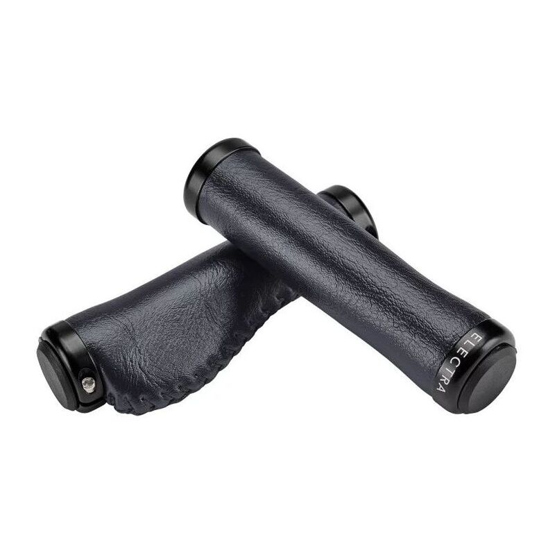 Electra Ergo Classic Grips Faux Leather Long/Long Black