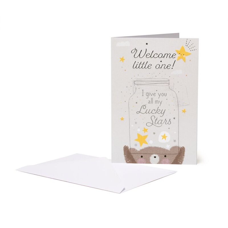 Legami Greeting Card - Large - New Baby Born (11.5 x 17 cm)