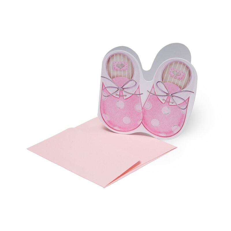 Legami Greeting Card - Small - Baby Girl (7 x 7 cm) Legami Greeting Card - Small - Baby Girl (7 x 7 cm)