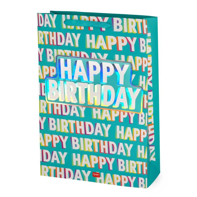 Legami Gift Bag - X-Large - Happy Birthday