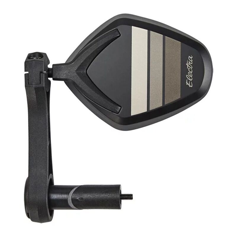 Electra Retrostripe Bar End Mirror Black