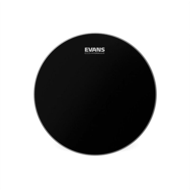 Evans Hydraulic Black Coated Drumhead - 14-inch