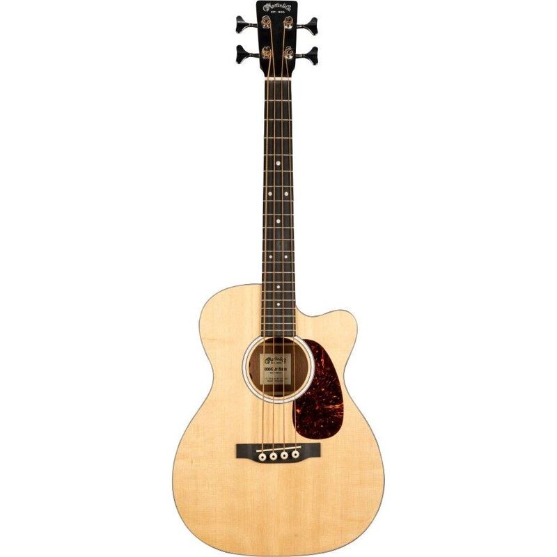 Martin 000CJR-10E Acoustic-Electric 4-String Bass Guitar - Satin (Martin Gig Bag Included)