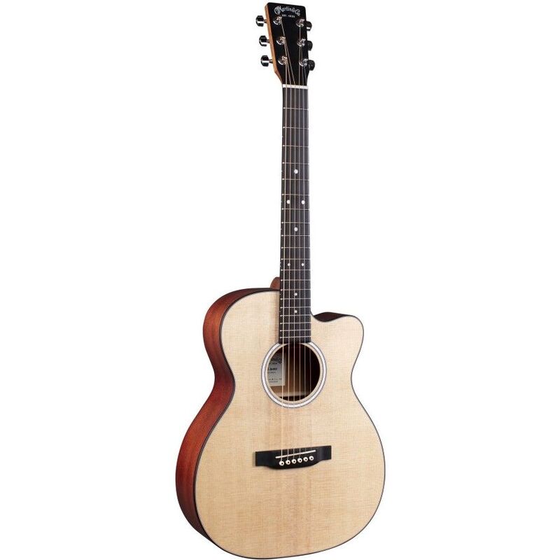 Martin 000CJR10E Dreadnought Junior Acoustic-Electric Guitar - Natural (Martin Gig Bag Included)