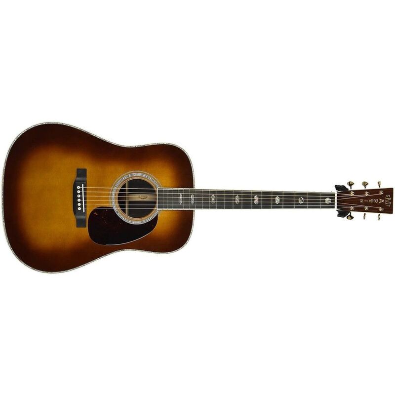 Martin D-41 Dreadnought Acoustic Guitar - Ambertone (Includes Martin Hardshell Case)