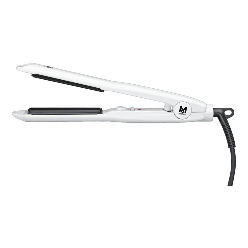 Moser Cerastyle Pro Professional Ceramic Hair Straightener - White