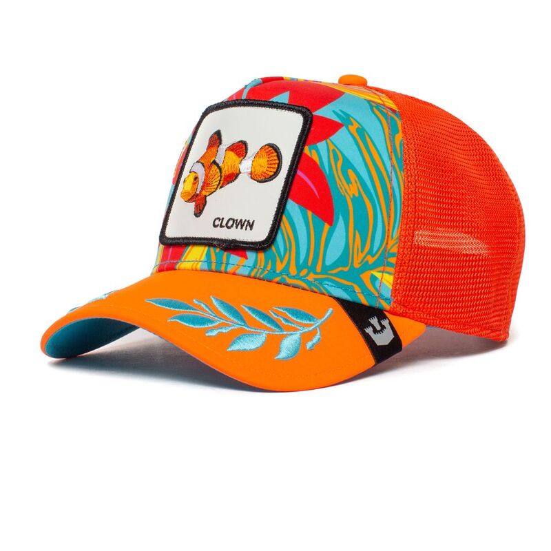 Goorin Bros Public Anemone Unisex Trucker Cap - Orange