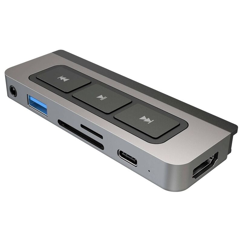 Hyper Hyperdrive Media 6-In-1 USB-C Hub For iPad Pro/Air Hyper Hyperdrive Media 6-In-1 USB-C Hub For iPad Pro/Air