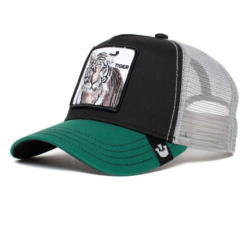 Goorin Bros The White Tiger Unisex Trucker Cap - Dark Green