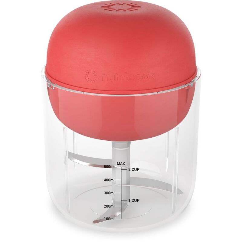 Nutricook Choppi Food Chopper- Red