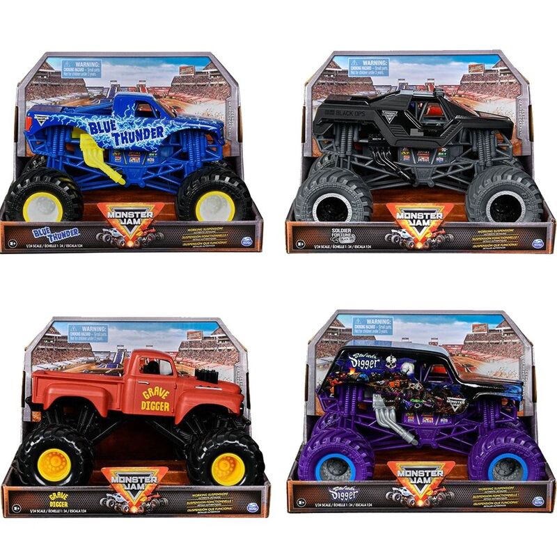 Spin Master Monster Jam 1.24 Vehicles Collector (Assortment - Inlcudes 1)