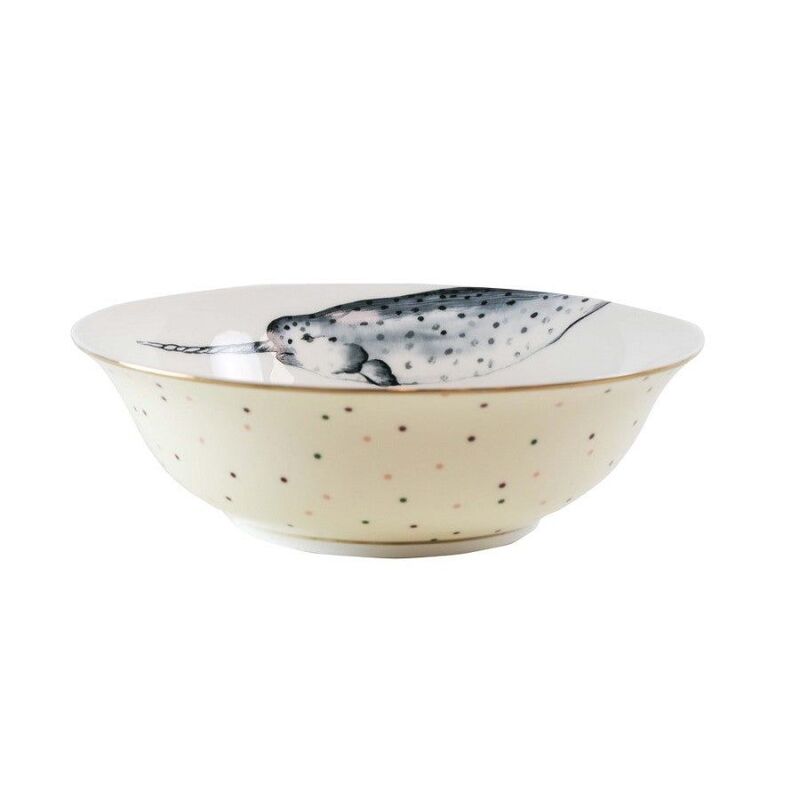 Yvonne Ellen Cereal Bowl - Narwhal (14 cm)