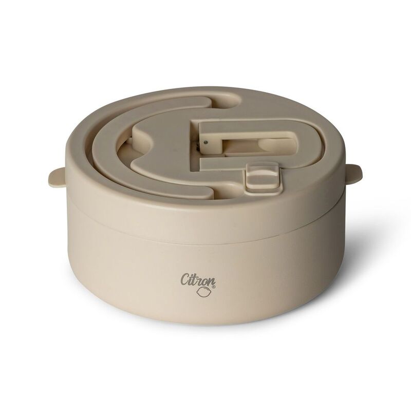 Citron 2023 Stainless Steel Food Jar 400ml Beige Citron 2023 Stainless Steel Food Jar 400ml Beige