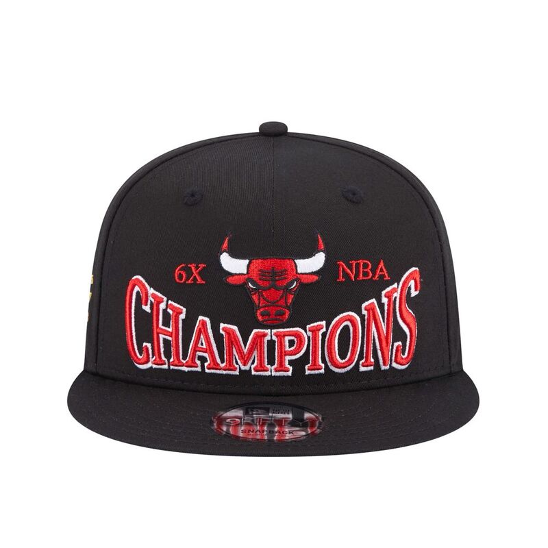 New Era Champions Patch 9Fifty NBA Chicago Bulls Black/Red Cap New Era Champions Patch 9Fifty NBA Chicago Bulls Black/Red Cap