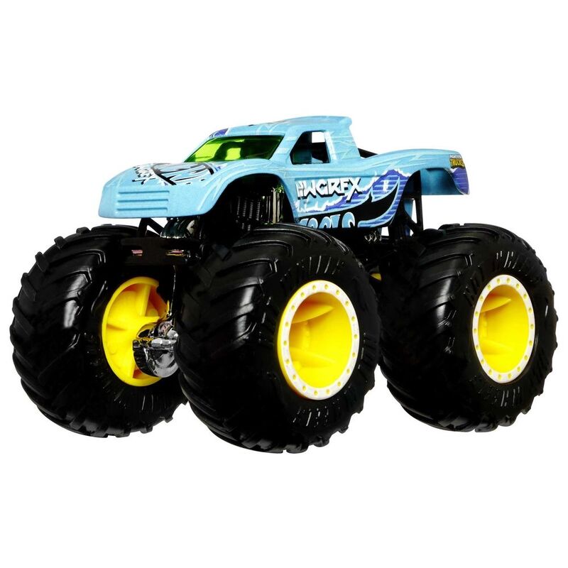 Hot Wheels Monster Trucks Color Shifters Podium Crasher Diecast Car HGX08